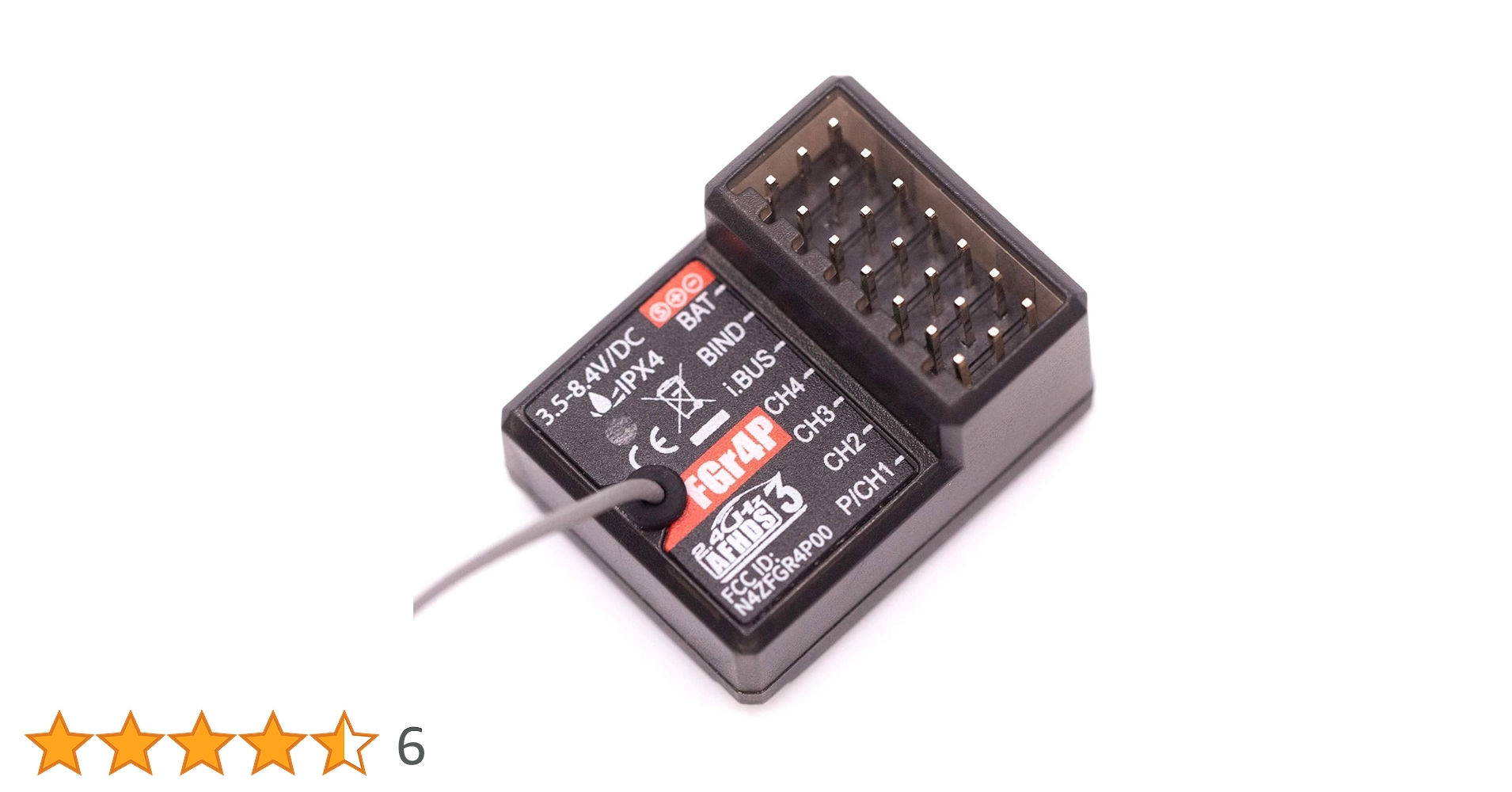 ろ*ー様 flysky プロポ noble nb4 受信機fgr4s 2個付属 Amazon | FLYSKY FGr4P 受信機 【 NOBLE NB4 PL18 / NB4 PRO